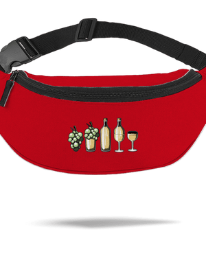 A fehérbor evolúciója övtáska Red