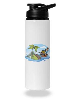 Vasúti sziget kulacs White