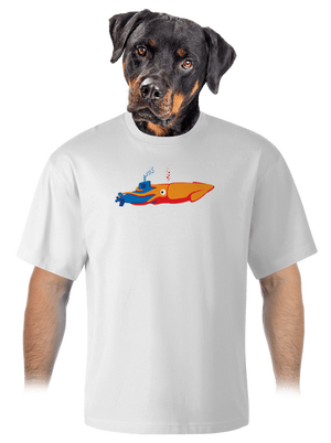 unisex túlméretezett póló