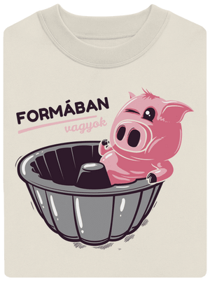 Formában unisex crewneck Off White