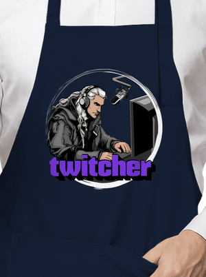 Twitcher kötény Navy