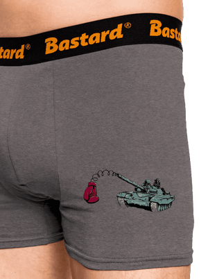 Tank boxeralsó Gray Melange