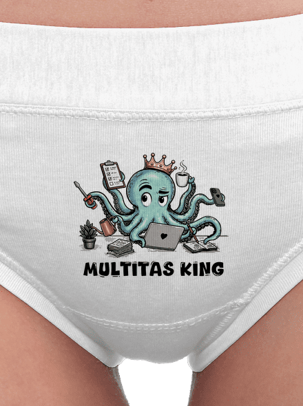 Multitas king női bugyik White