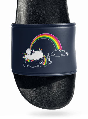 A szivárvány titka papucs Navy