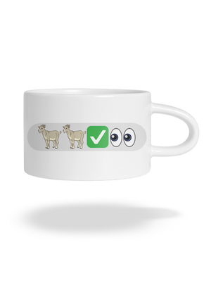 Emoji macaron bögre White