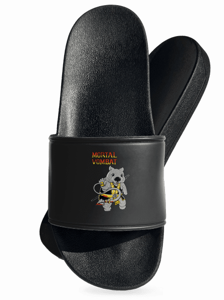 Mortal Vombat papucs Black