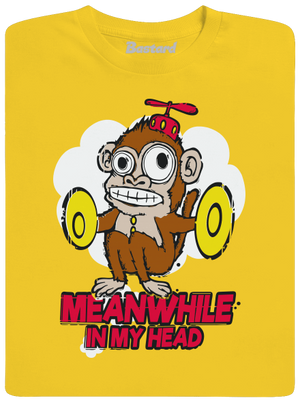 Monkey in my head gyerek póló Gold