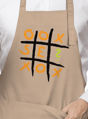 Piškvorky kötény Rope