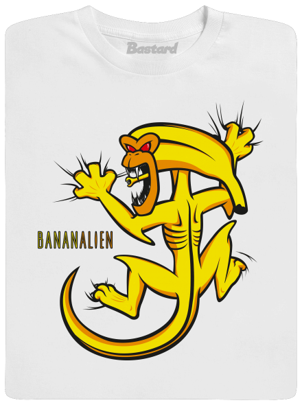 Bananalien férfi póló White