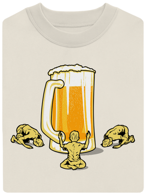 A sör istene unisex crewneck Off White