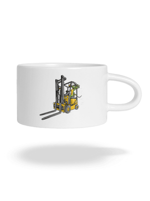 Targonca macaron bögre White