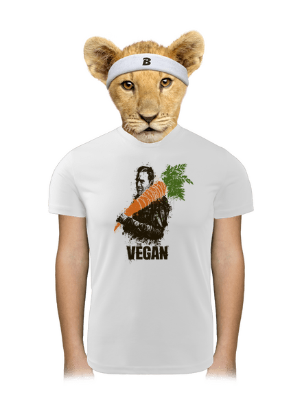 Vegán gyerek sport póló White