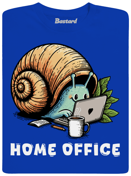 Sneka home office férfi hosszú ujjú póló Royal Blue