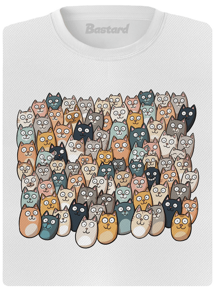 Találd meg az ördögöt női sportpóló White