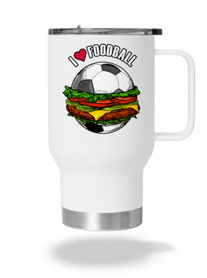 Foodball termosz bögre White