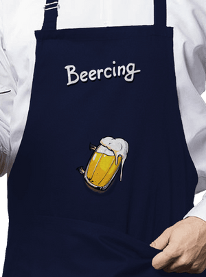 Beercing kötény Navy
