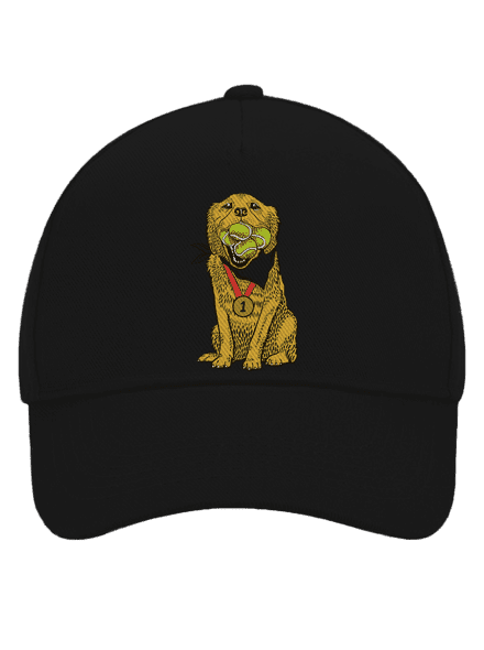 Arany retriever baseballsapka Black
