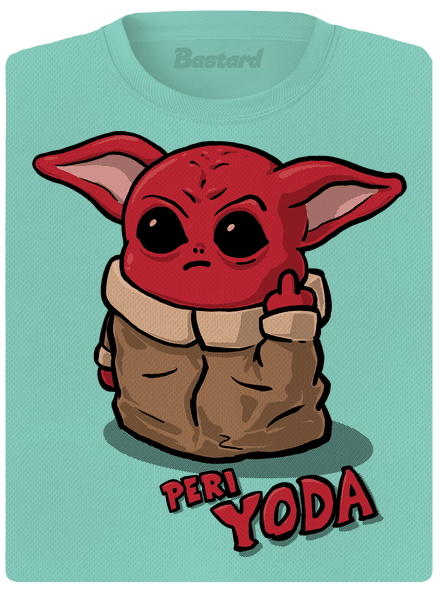Peri Yoda női sportpóló Mint Mal