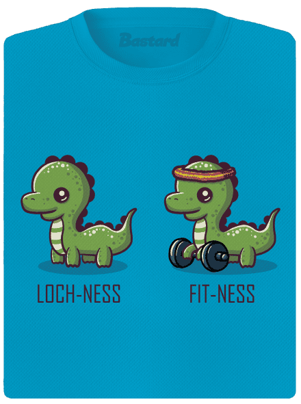 Fit-ness női sportpóló Blue Atol