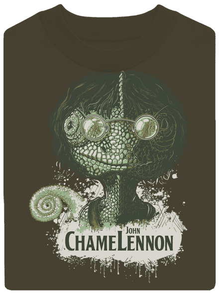  ChameLennon unisex crewneck Urban Khaki
