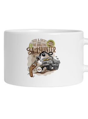 Shithunter macaron bögre White