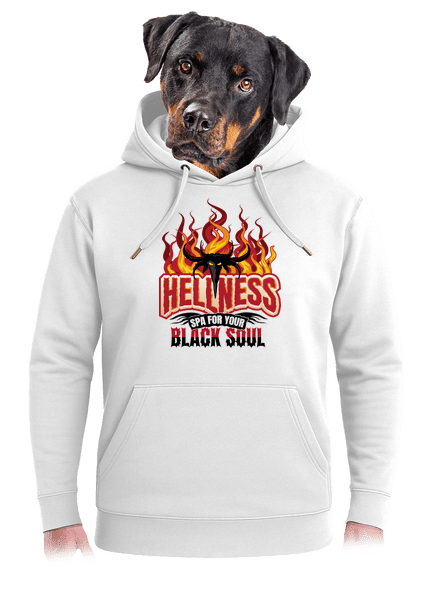 Hellness unisex prémium pulóver Snowwhite