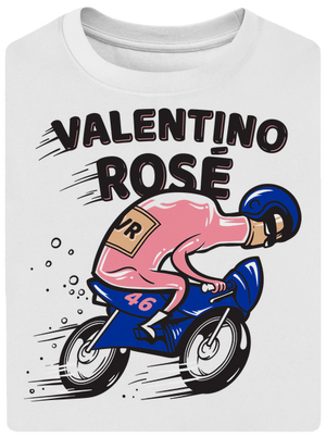 Valentino Rosé unisex túlméretezett póló White