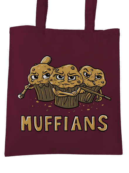 Muffians táska Burgundy