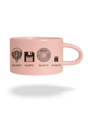 Trilobite macaron bögre Pink Macaron