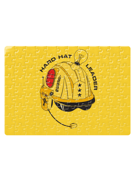 Hard hat leader kirakós White