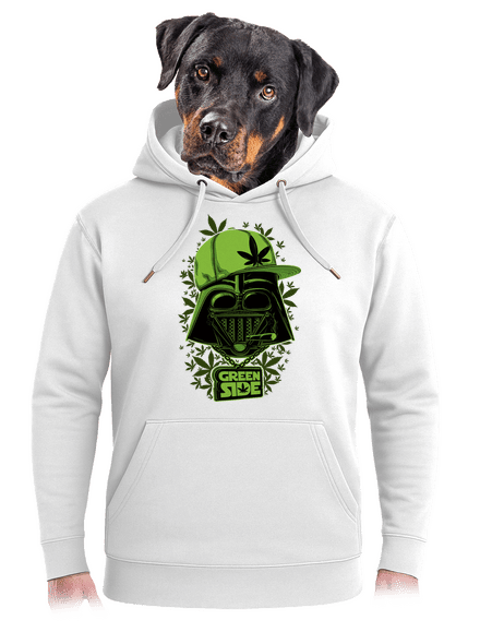 Green side unisex prémium pulóver Snowwhite