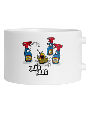 Gang bang macaron bögre White