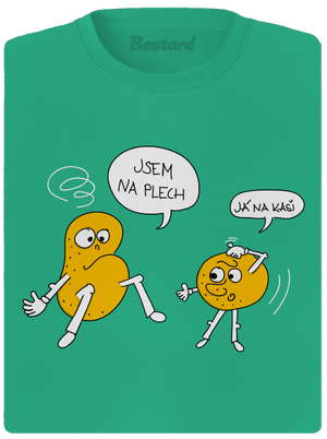 Részeg krumpli női sportpóló Mint Mal