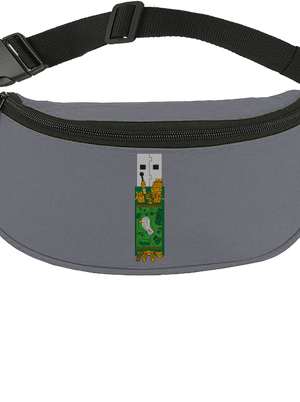 USB city övtáska Graphite