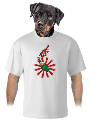 unisex túlméretezett póló