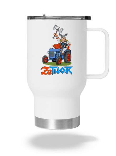 ZeThor termosz bögre White
