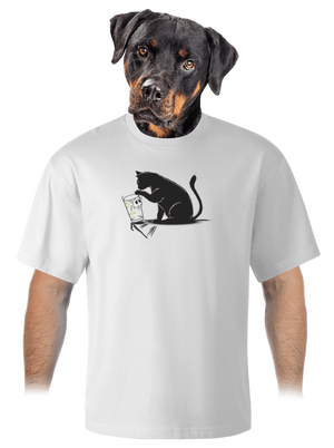 unisex túlméretezett póló