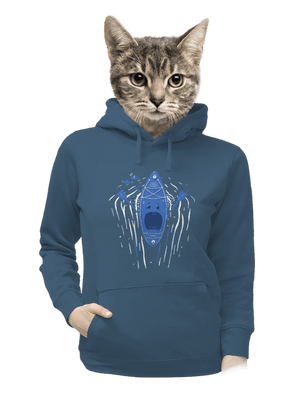 női kenguruzsebes pulóver