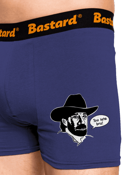 Too late bro boxeralsó Blue Navy