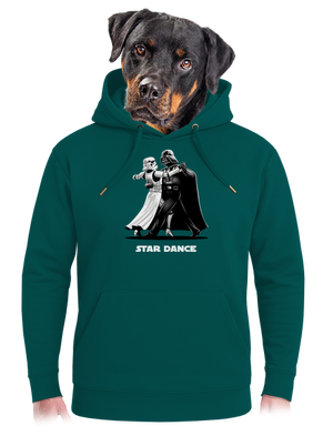 Star dance unisex prémium pulóver Emerald Green