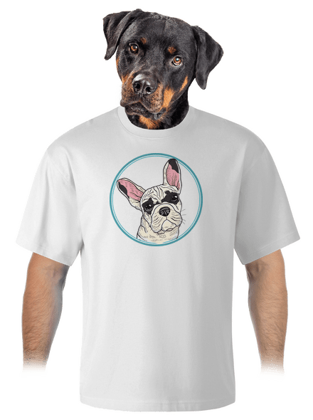  unisex túlméretezett póló White
