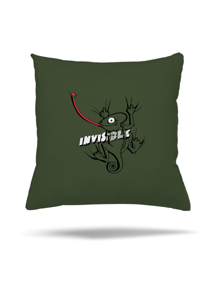 Invisible chameleon párna Olive Green