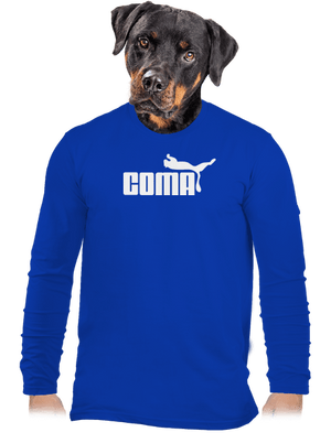 Coma férfi hosszú ujjú póló Royal Blue