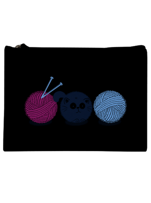 Macska kis táska Black