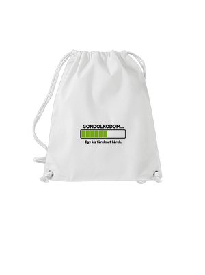 Gondolkodom hátizsák White