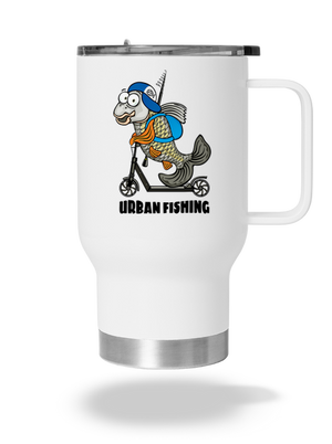 Urban fishing termosz bögre White