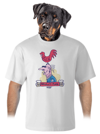 unisex túlméretezett póló