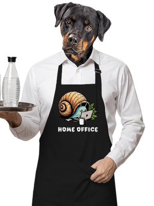 Sneka home office kötény Black