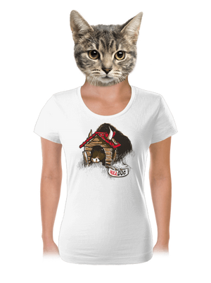 Bulldog női póló White