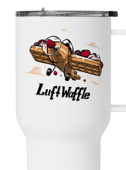 Luftwaffle termosz bögre White